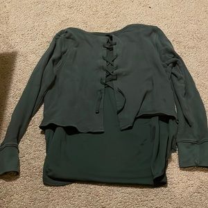 Avia lace back crewneck shirt. Super cute!